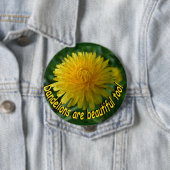 De duivels zijn ook mooi! Knoop Ronde Button 4,0 Cm (In situ)