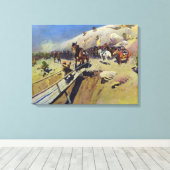 De Duivelsbrug, 1931 Canvas Afdruk (Insitu (Houten vloer))