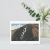 De duivelsdia nabij Utah-Wyoming Border Briefkaart (Staand voorkant)