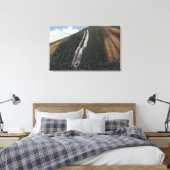 De duivelsdia nabij Utah-Wyoming Border Canvas Afdruk (Insitu (Slaapkamer))