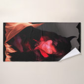 De duivelse kracht van Halloween Badhanddoek (Badhanddoek)