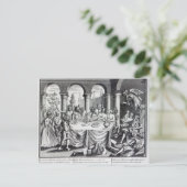 De duivelse maskquerade briefkaart (Staand voorkant)