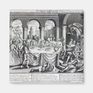 De duivelse maskquerade magneet