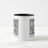 De duivelse maskquerade mok (Midden)