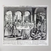 De duivelse maskquerade poster (Voorkant)