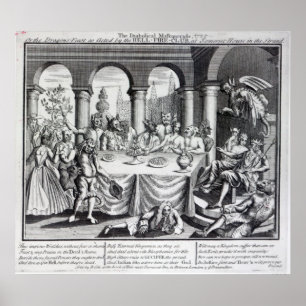 De duivelse maskquerade poster