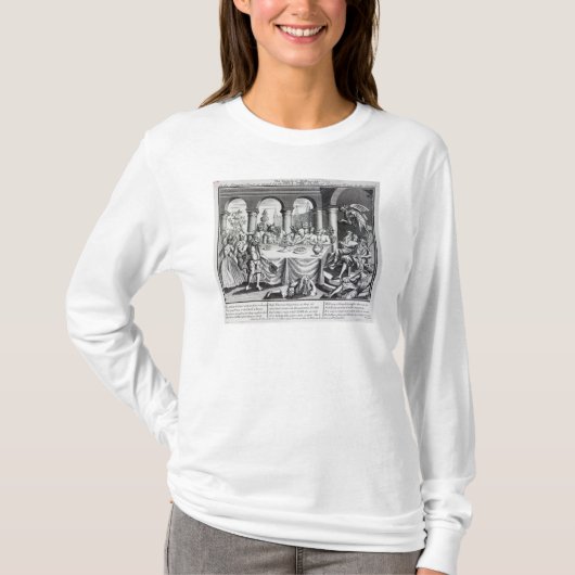 De duivelse maskquerade t-shirt (Voorkant)