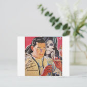 De duivelse mistress briefkaart (Staand voorkant)