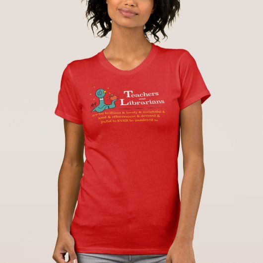 De duivendocenten en -docenten Vrouwenrood T-shirt (Voorkant)