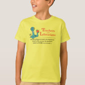 De duivendocenten en -libries Kinder geel T-shirt (Voorkant)