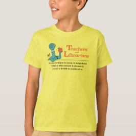De duivendocenten en -libries Kinder geel T-shirt