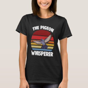 De duivenvrouw houdt van de duivenvee t-shirt
