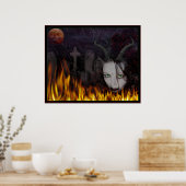 De Duizels Necromancer Poster (Keuken)