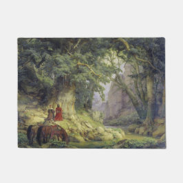 De Duizendjarige Eikenboom (door Karl Lessing) Deurmat