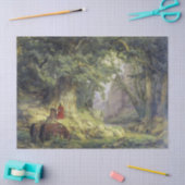 De Duizendjarige Eikenboom (door Karl Lessing) Tissuepapier (Craft)