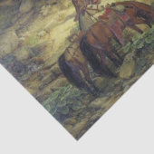 De Duizendjarige Eikenboom (door Karl Lessing) Tissuepapier (Detail)