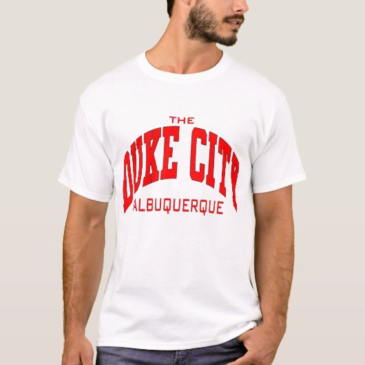 De Duke City-Albuquerque T-shirt (Voorkant)