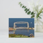 De Duluth Minnesota Lift Bridge Briefkaart (Staand voorkant)