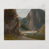 De Dunajec rivier in de Pieniny Mountains Briefkaart (Voorkant)