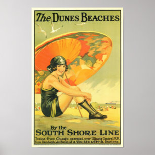 De Dunes Beaches Poster