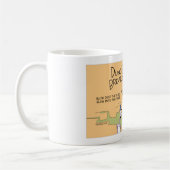 De Dung Beetle en de ademtest Koffiemok (Links)