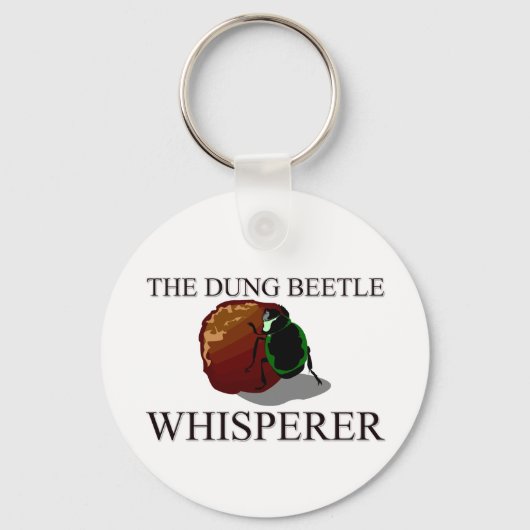 De Dung Beetle Whisperer Sleutelhanger (Voorkant)