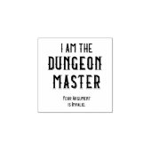 De Dungeon Master Rubberstempel (Afrduk)