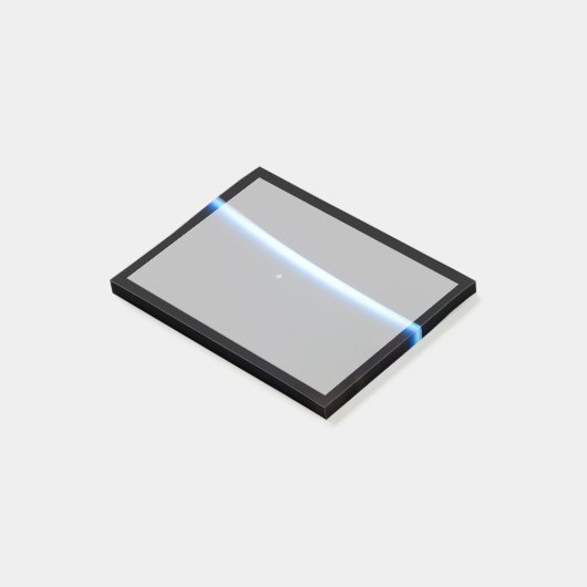 De dunne atmosfeer van de aarde en een gigantische post-it® notes (Schuin)