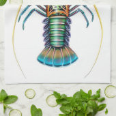 De dunne keukenhanddoek van het gebilasde monster (Gevouwen)