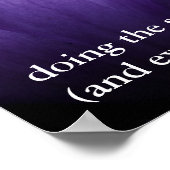 De dunne lijn tussen toewijding en waanvoorstellin poster (Hoek)