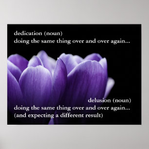 De dunne lijn tussen toewijding en waanvoorstellin poster