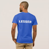 De dunne regenboogverbindingslesser t-shirt (Achterkant volledig)