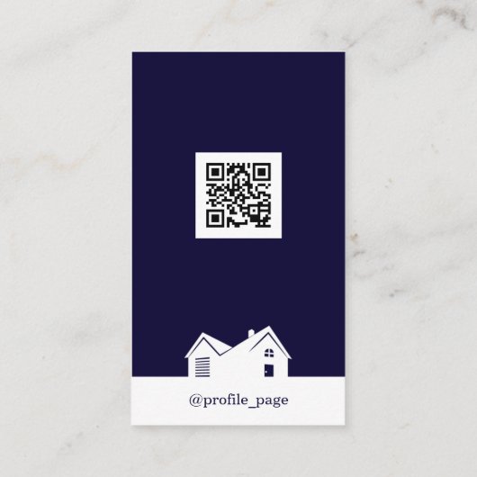 De duo-tonus is wit visitekaartje (Achterkant)