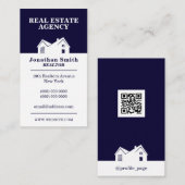 De duo-tonus is wit visitekaartje (Voorkant / Achterkant)