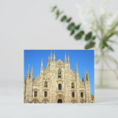 De Duomo, de kathedraal van Milaan Briefkaart (Staand voorkant)