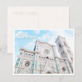 De Duomo Florence Italië Foto Briefkaart (Voorkant / Achterkant)