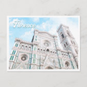 De Duomo Florence Italië Foto Briefkaart (Voorkant)