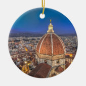 De Duomo in Florence, Italië Keramisch Ornament (Voorkant)