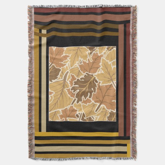 De durf van de herfst deken (Voorkant Verticaal)