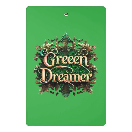 "De duurzame weg" Mini Klembord (Achterkant)