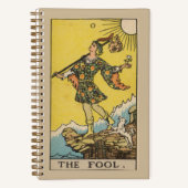 De dwaas Tarot Journal Notitieboek (Voorkant)