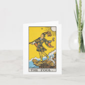 De dwaas tarot kaart (Voorkant)