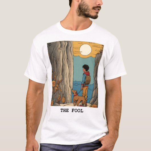 DE DWAAS - TAROT KAART T-SHIRT (Voorkant)