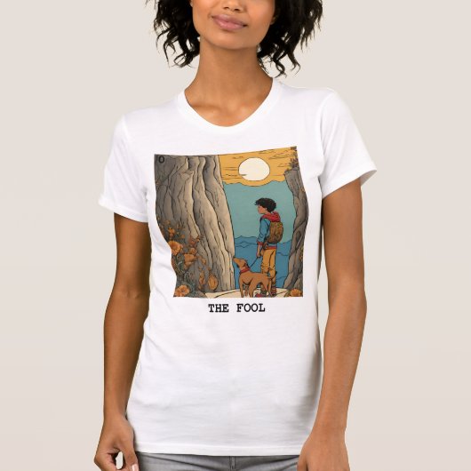 DE DWAAS - TAROT KAART T-SHIRT (Voorkant)