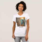 DE DWAAS - TAROT KAART T-SHIRT (Voorkant volledig)