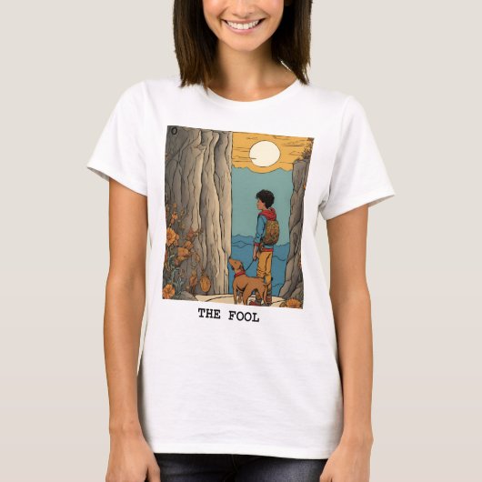 DE DWAAS - TAROT KAART T-SHIRT (Voorkant)