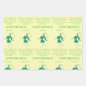 "De dwaas" Tarot me verjaardag Inpakpapier Vel (Voorkant)