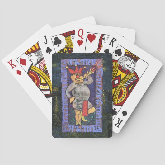 De Dwaas Tarotkaart Pokerkaarten (Achterkant)