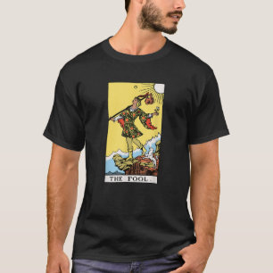 De dwaas Tarotkaart Rider Waite T-shirt