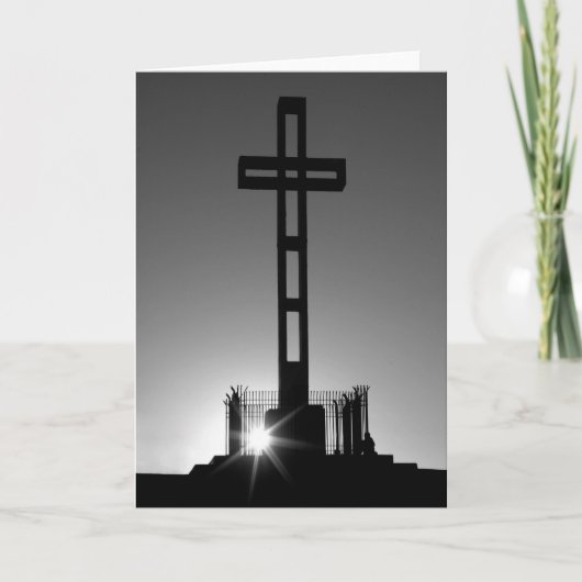 De DwarsKaart van Pasen Feestdagen Kaart (Voorkant)